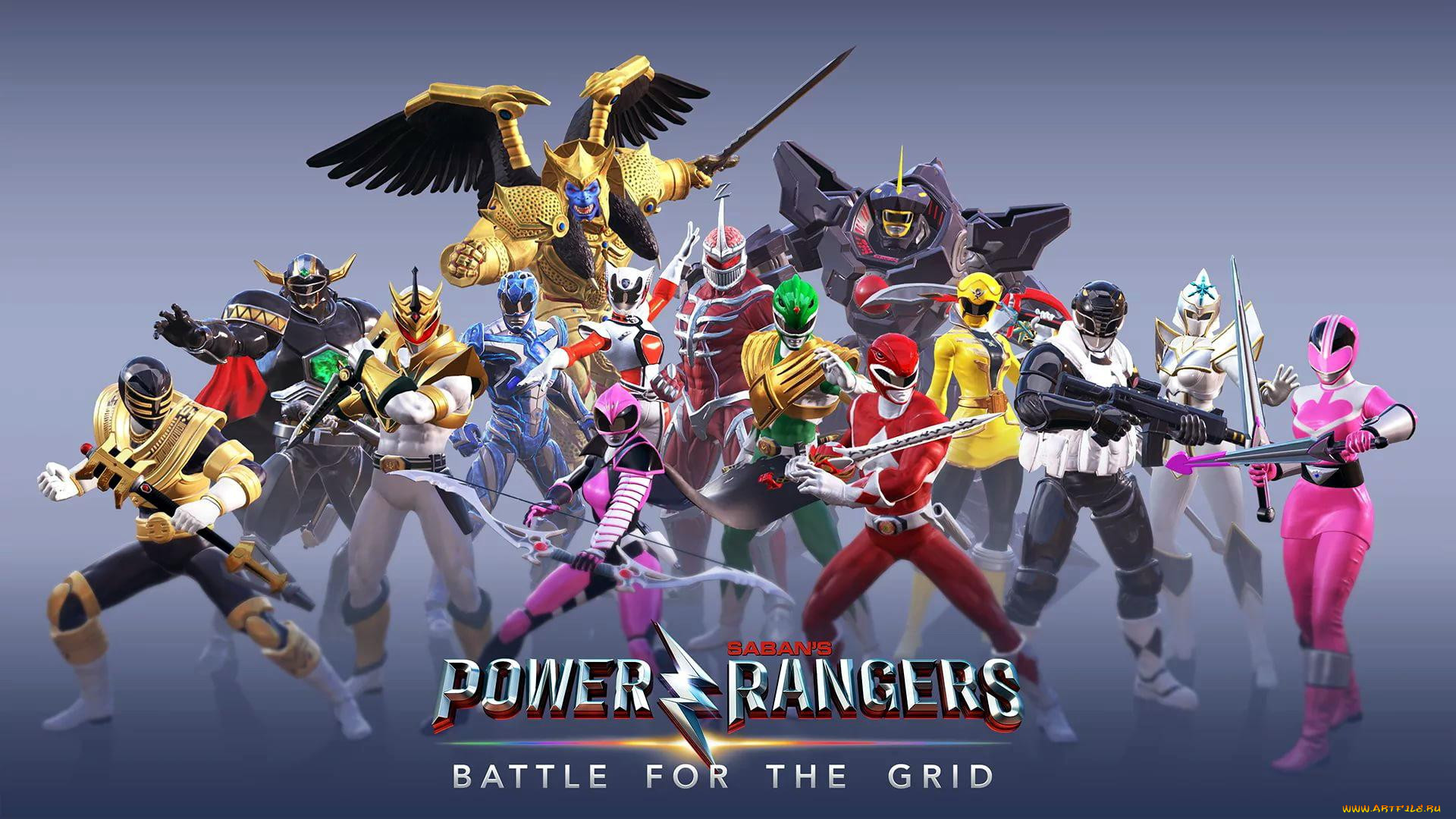  , power rangers,  battle for the grid, 